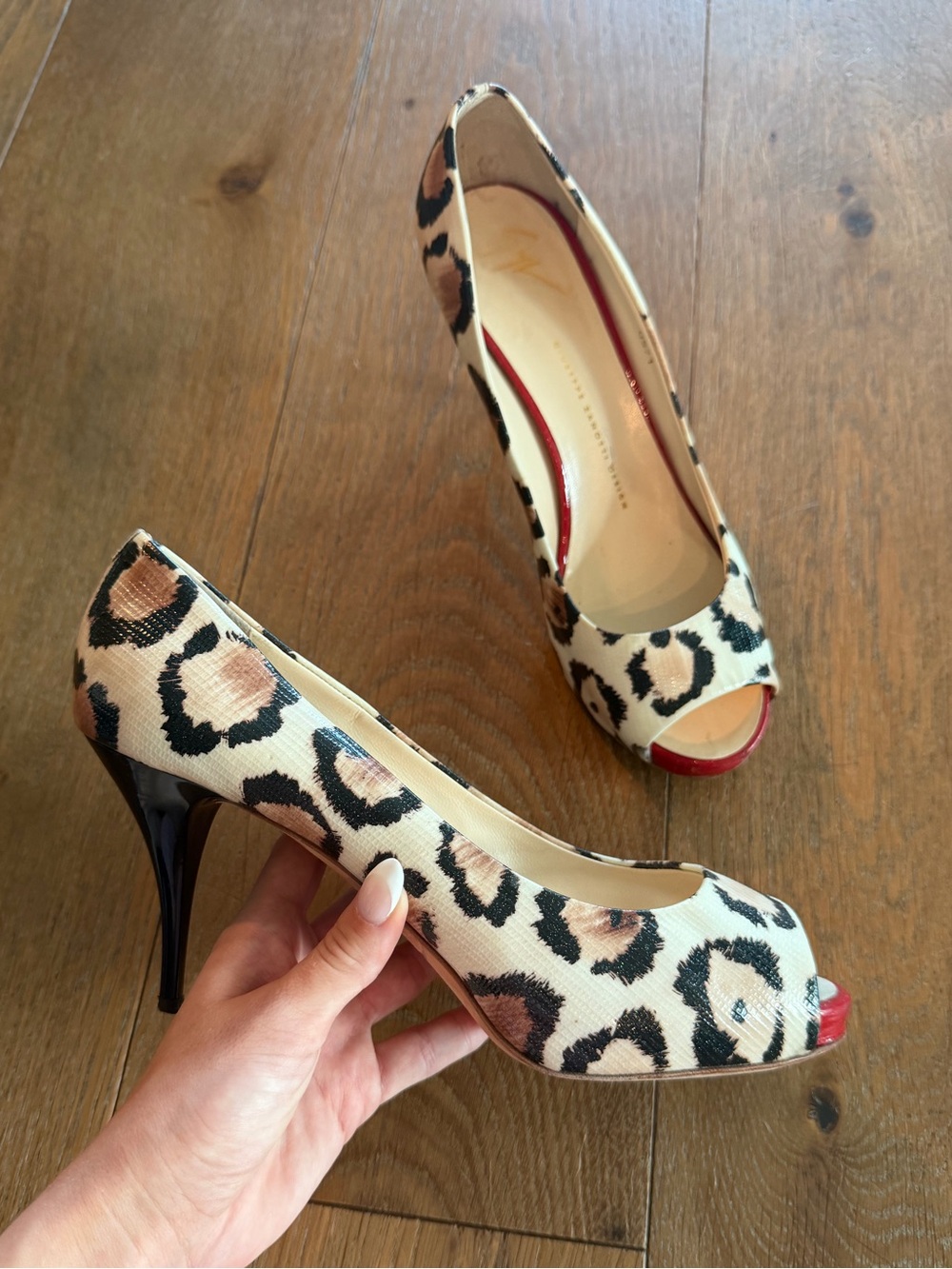 Giuseppe Zanotti Animal print heels